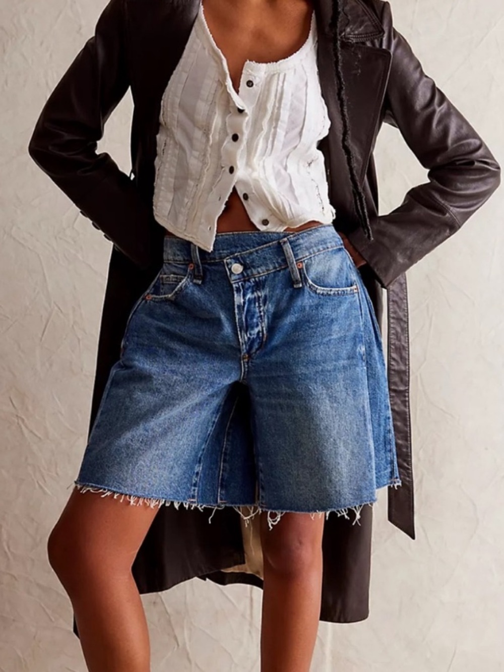 Free People We The Free Boomerang Long Shorts